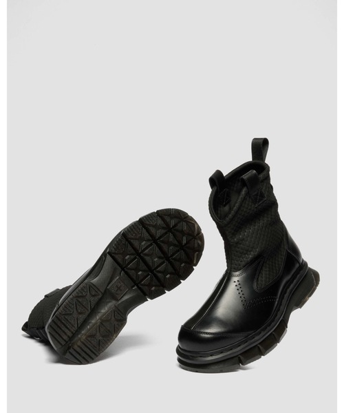 ブーツ Dr. Martens/ドクターマーチン QUBIST リガー ブーツ 41668001 メンズの画像