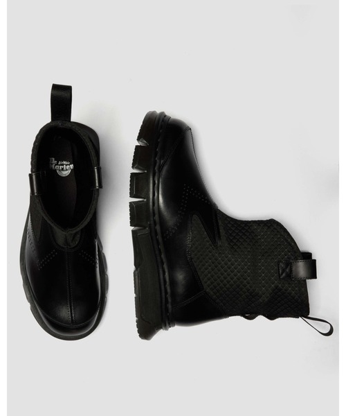 ブーツ Dr. Martens/ドクターマーチン QUBIST リガー ブーツ 41668001 メンズの画像