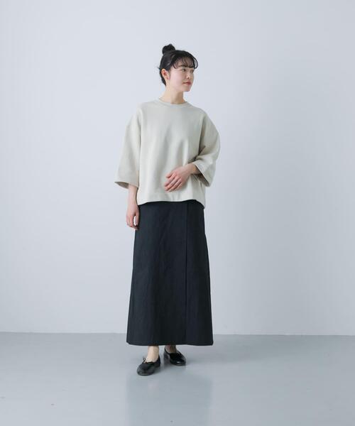 「かぐれ」 スウェットカットソー FREE グレー レディース_画像8