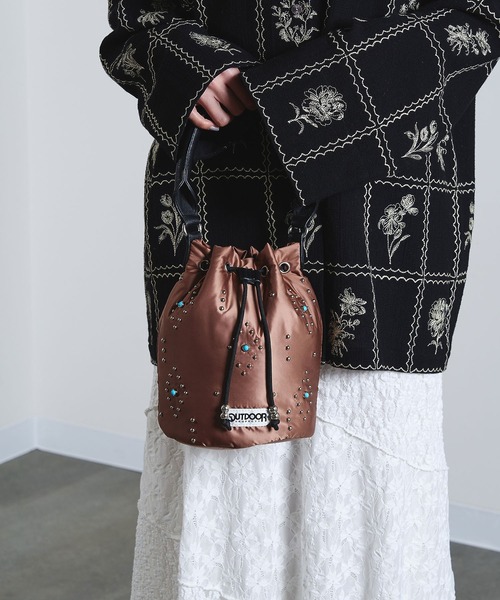 ショルダーバッグ バッグ (OUTDOOR PRODUCTS)STUDS DRAWSTRING BAG レディース