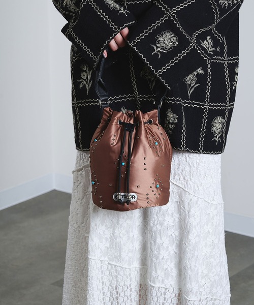 ショルダーバッグ バッグ (OUTDOOR PRODUCTS)STUDS DRAWSTRING BAG レディース