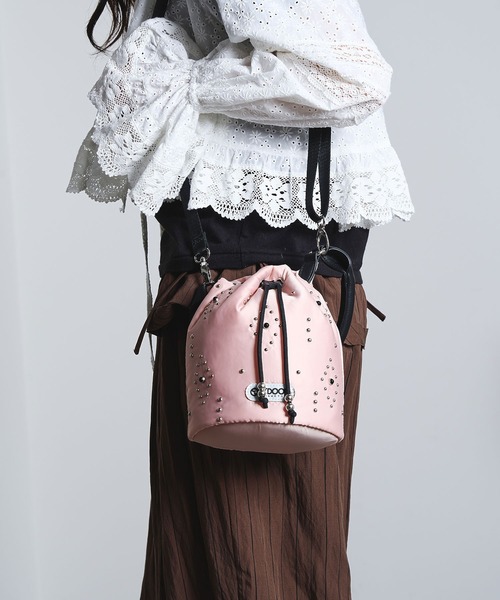 ショルダーバッグ バッグ (OUTDOOR PRODUCTS)STUDS DRAWSTRING BAG レディース