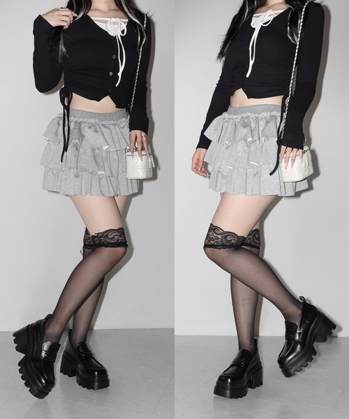 me+em select（ミームセレクト） ローファー 厚底チャンキーヒール