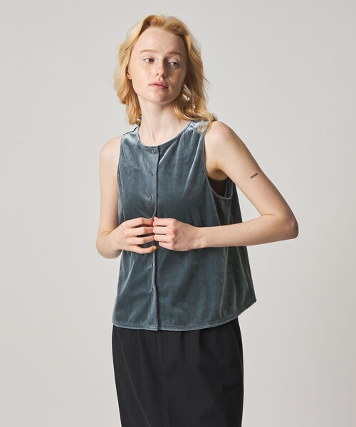STEVEN ALAN（スティーブンアラン） tシャツ 「Steven Alan」ベロア