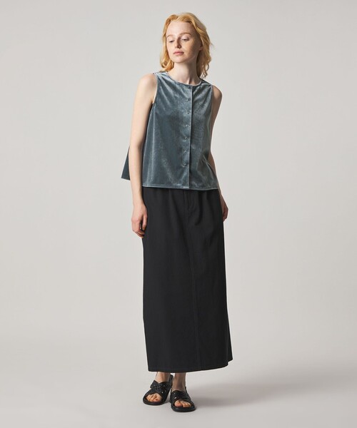 STEVEN ALAN（スティーブンアラン） tシャツ 「Steven Alan」ベロア 