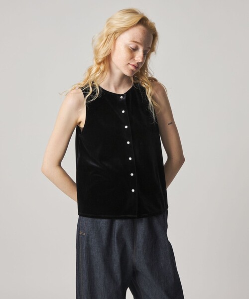 STEVEN ALAN（スティーブンアラン） tシャツ 「Steven Alan」ベロア