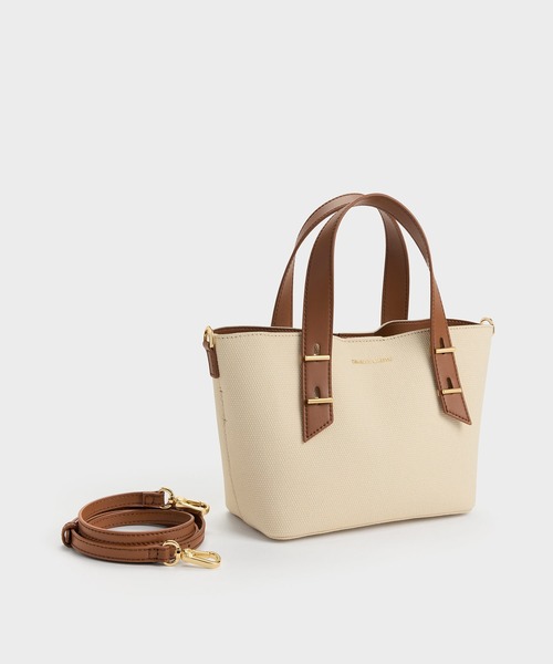 CHARLES ＆ KEITH（チャールズ&キース） トートバッグ Shania ミニ