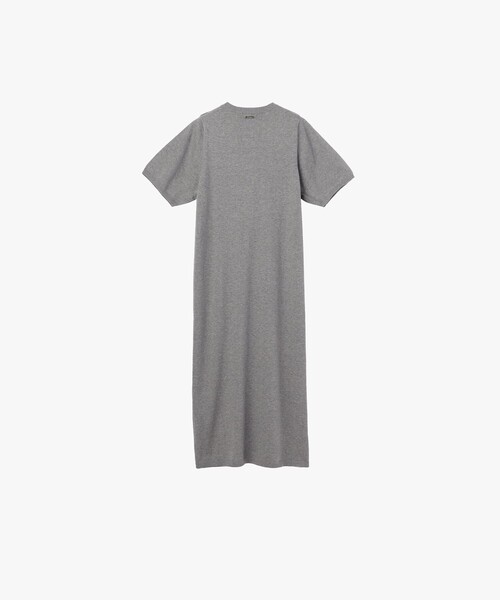 To b. by agnes ワンピース WEB限スペシャルショルダーボタン コットン
