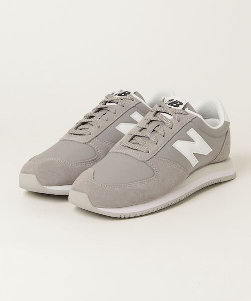 New Balance 厚底スニーカー 23.5ホワイト/グレー New Balance（ニューバランス） シューズ 23.5cm グレー レディース