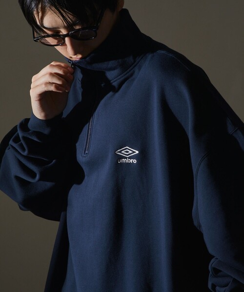 umbro（アンブロ） スウェットカットソー LARGE ネイビー メンズ