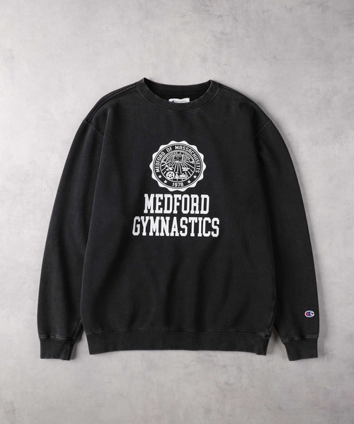 「Champion」 スウェットカットソー L グレー レディース_画像5