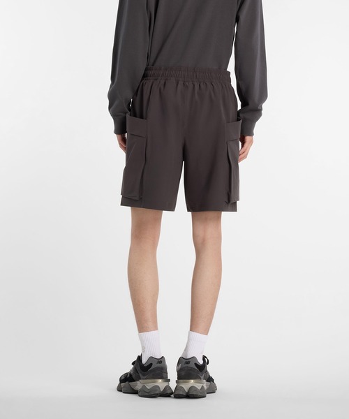 New Balance（ニューバランス） カーゴパンツ NB GREYショート8インチ