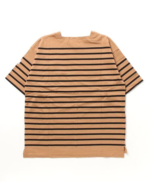 「COMMON WARE」 「MONT KEMMEL」半袖カットソー 36 ネイビー レディース_画像2