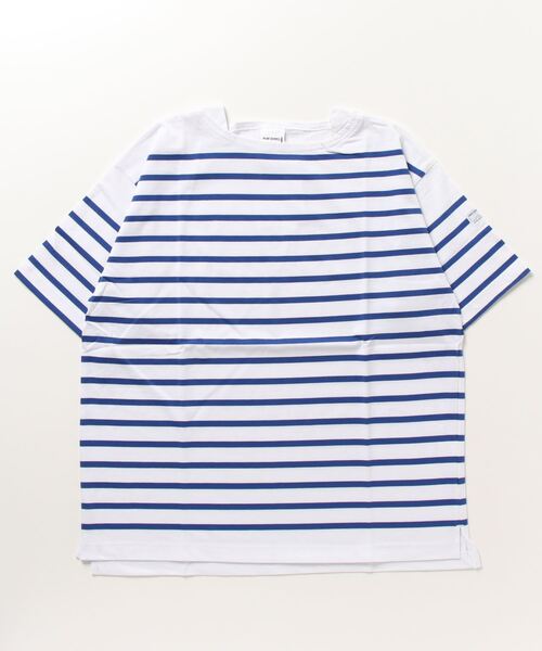 「COMMON WARE」 「MONT KEMMEL」半袖カットソー 36 ネイビー レディース_画像8