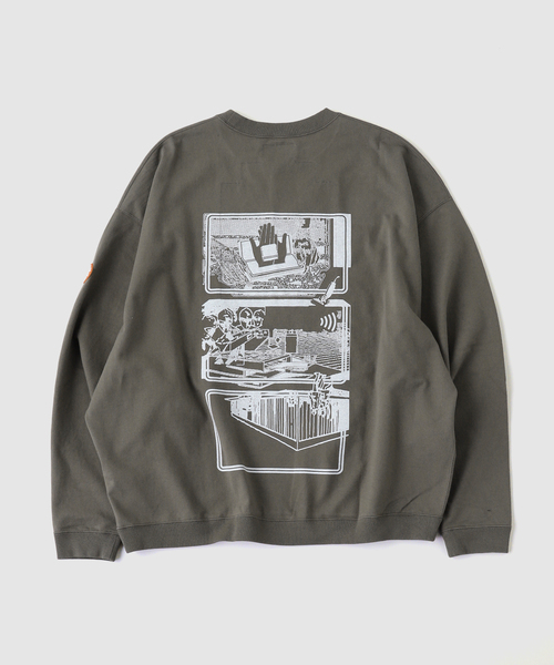 C.E（シーイー） tシャツ cavempt MD Clean Room LIGHT BIG CREW