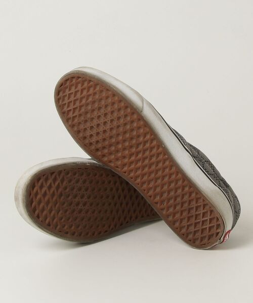 「VANS」 スリッポン 27cm グレー メンズ_画像3