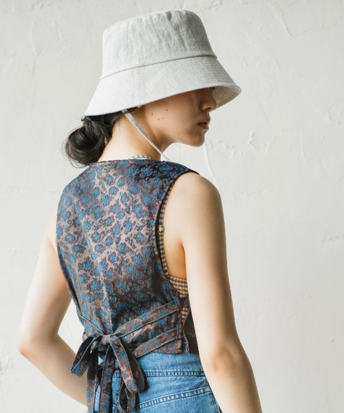 「ORIENT MILLINERY」 ハット FREE ブラック レディース_画像3
