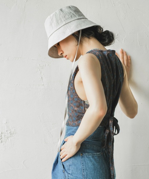 「ORIENT MILLINERY」 ハット FREE ブラック レディース_画像6