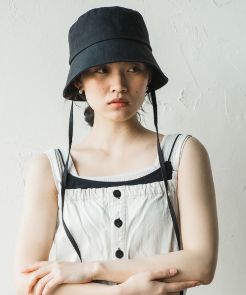 「ORIENT MILLINERY」 ハット FREE ブラック レディース_画像9