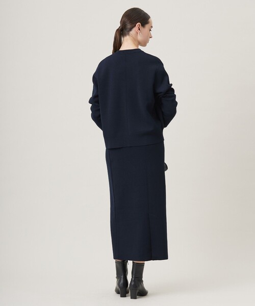 「ICB」 ニットスカート X-SMALL グレー レディース_画像5