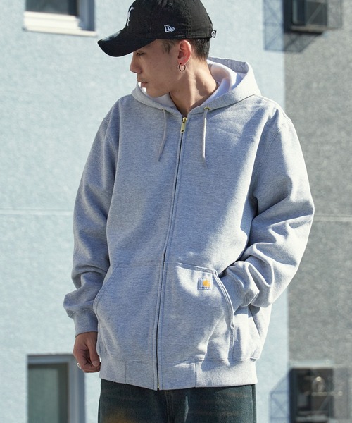Carhartt（カーハート） ジップアップパーカー M ブラック メンズ