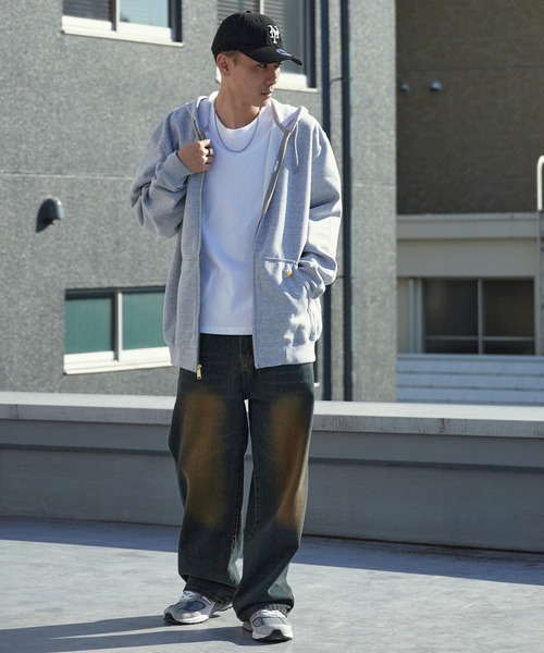 Carhartt ジップアップパーカー ブラック Carhartt（カーハート） ジップアップパーカー M ブラック メンズ
