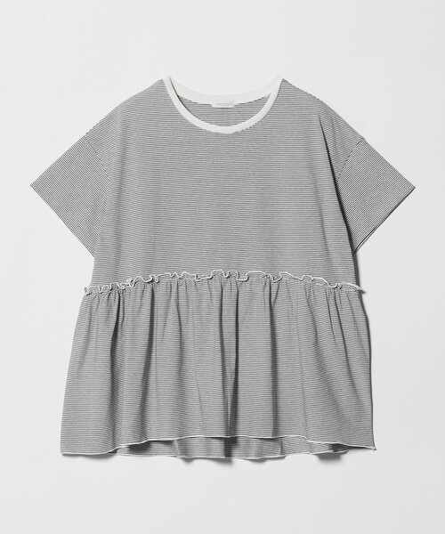 tシャツ プレーティング ペプラムカットソー 「A DAY IN THE LIFE」 レディース | A DAY IN THE LIFE | 04