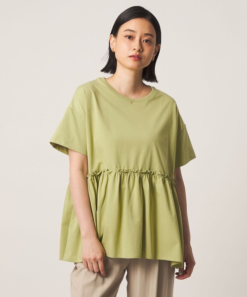 tシャツ プレーティング ペプラムカットソー 「A DAY IN THE LIFE」 レディース | A DAY IN THE LIFE | 03