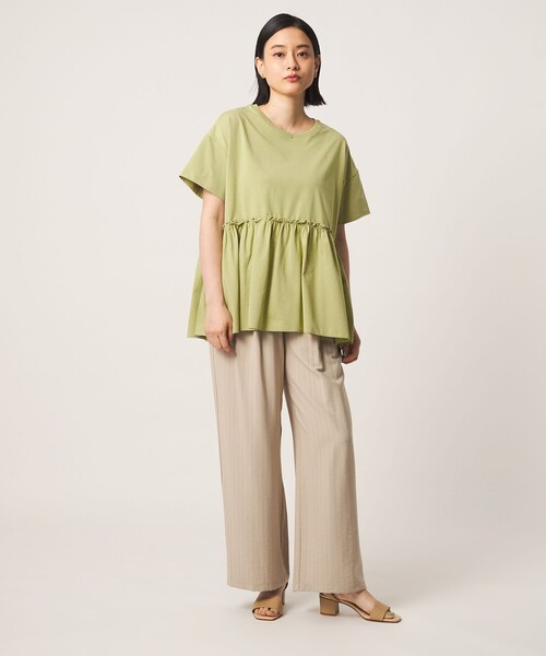 tシャツ プレーティング ペプラムカットソー 「A DAY IN THE LIFE」 レディース | A DAY IN THE LIFE | 06