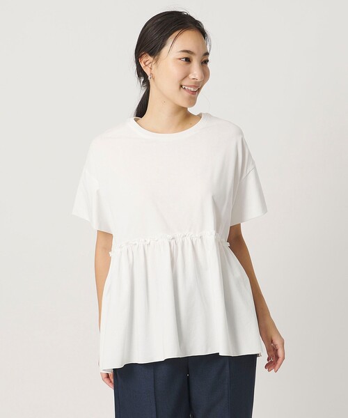 tシャツ プレーティング ペプラムカットソー 「A DAY IN THE LIFE」 レディース | A DAY IN THE LIFE | 07