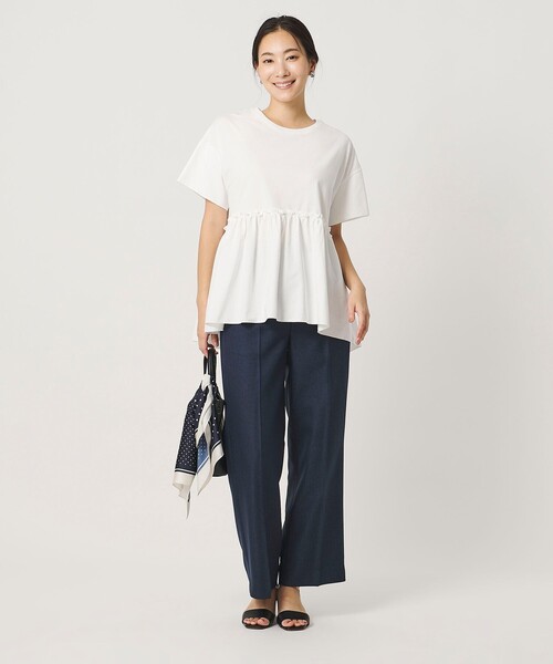 tシャツ プレーティング ペプラムカットソー 「A DAY IN THE LIFE」 レディース | A DAY IN THE LIFE | 08