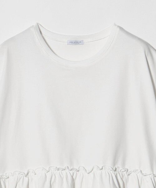 tシャツ プレーティング ペプラムカットソー 「A DAY IN THE LIFE」 レディース | A DAY IN THE LIFE | 13