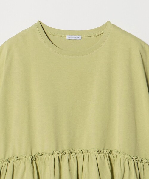 tシャツ プレーティング ペプラムカットソー 「A DAY IN THE LIFE」 レディース | A DAY IN THE LIFE | 16