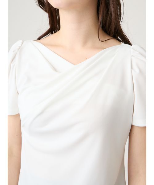 CELFORD（セルフォード） tシャツ 半袖 「洗える」アシンメトリー