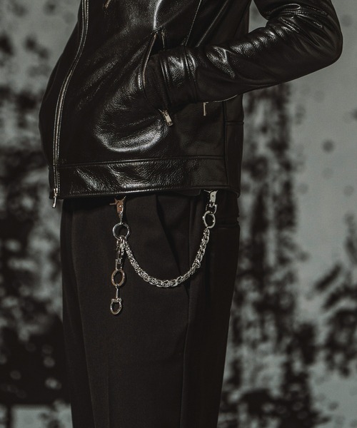 NO ID.（ノーアイディー） ウォレットチェーン 「NO ID.」Double Chain