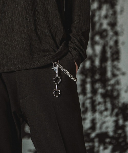 NO ID.（ノーアイディー） ウォレットチェーン 「NO ID.」Double Chain