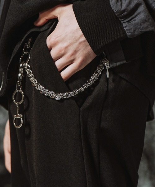 NO ID.（ノーアイディー） ウォレットチェーン 「NO ID.」Double Chain