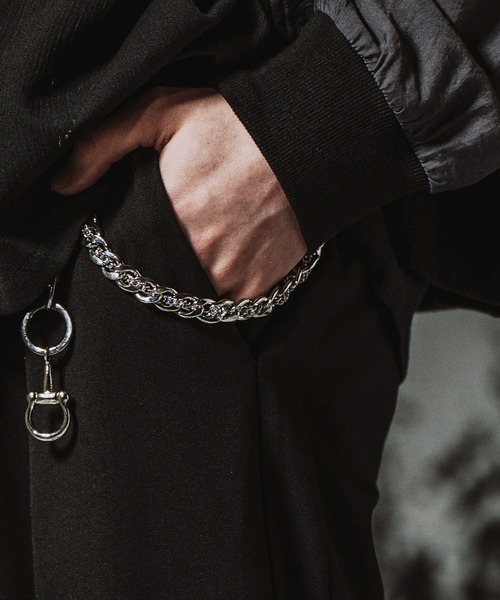 NO ID.（ノーアイディー） ウォレットチェーン 「NO ID.」Double Chain