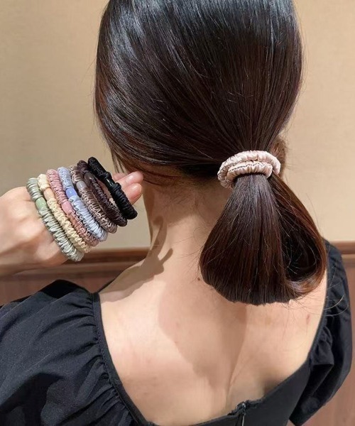 shoppinggo ヘアゴム ヘアゴム 7本セットおしゃれ 結び シンプル 髪