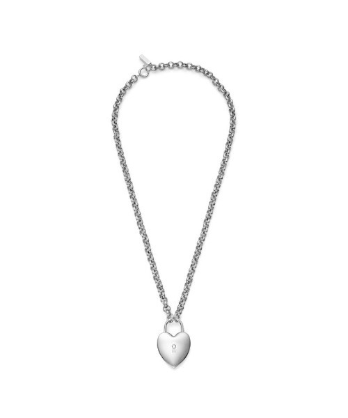 ネックレス 「OLIVIA BURTON/オリビアバートン」クラシック - ロックハート シルバー ペンダント ネックレス レディースの画像