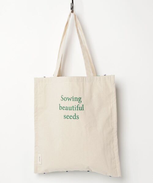 「Ray BEAMS」 「beej」トートバッグ ONE SIZE ベージュ レディース_画像3