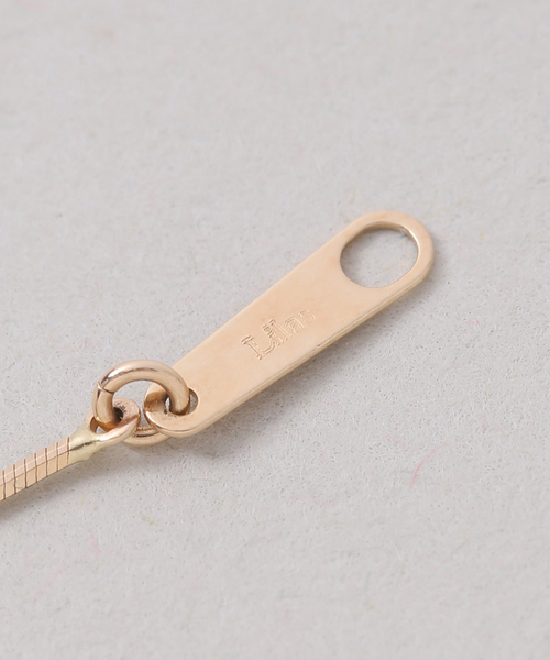 Lilas ブレスレット コンパクトチェーンブレス K10 レディース