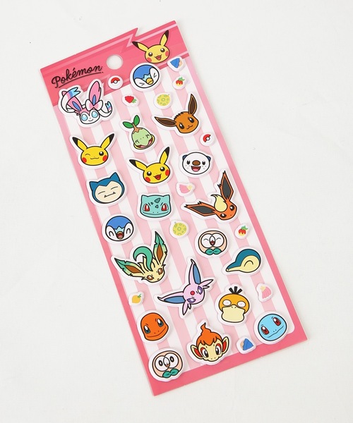 FLANEEK. ステッカー ポケットモンスターぷっくりシール（ポケモン