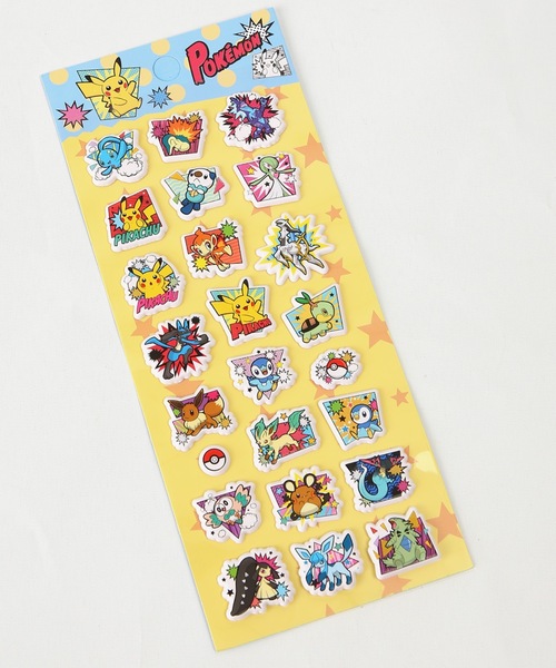 FLANEEK. ステッカー ポケットモンスターぷっくりシール（ポケモン
