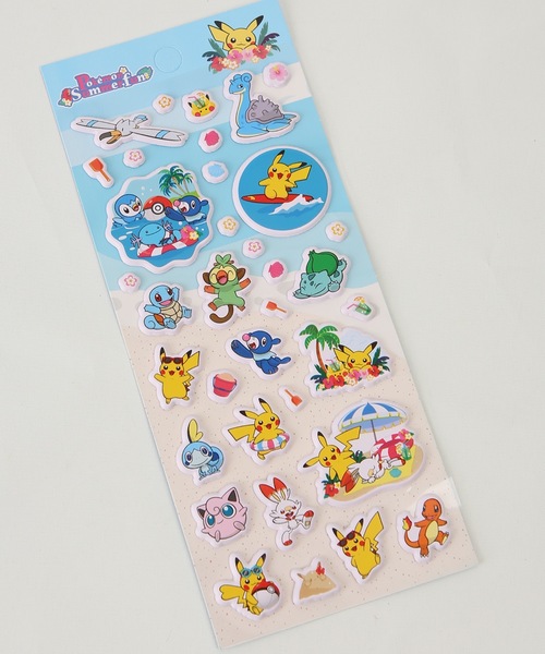 FLANEEK. ステッカー ポケットモンスターぷっくりシール（ポケモン