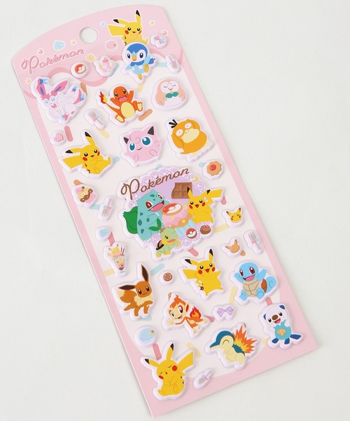 FLANEEK. ステッカー ポケットモンスターぷっくりシール（ポケモン