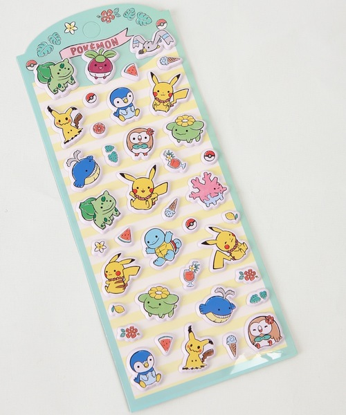 FLANEEK. ステッカー ポケットモンスターぷっくりシール(ポケモン FLANEEK. ステッカー ポケットモンスターぷっくりシール(ポケモン