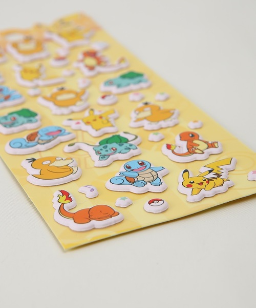 FLANEEK. ステッカー ポケットモンスターぷっくりシール（ポケモン