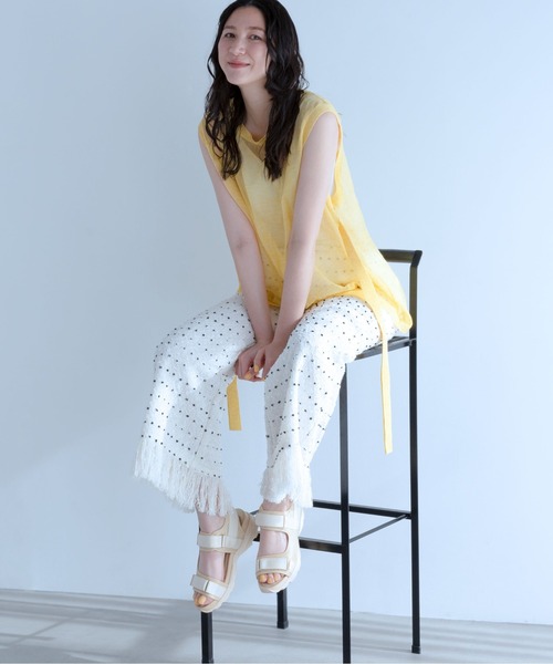 「enchanted」 フラットサンダル S シルバー レディース_画像3