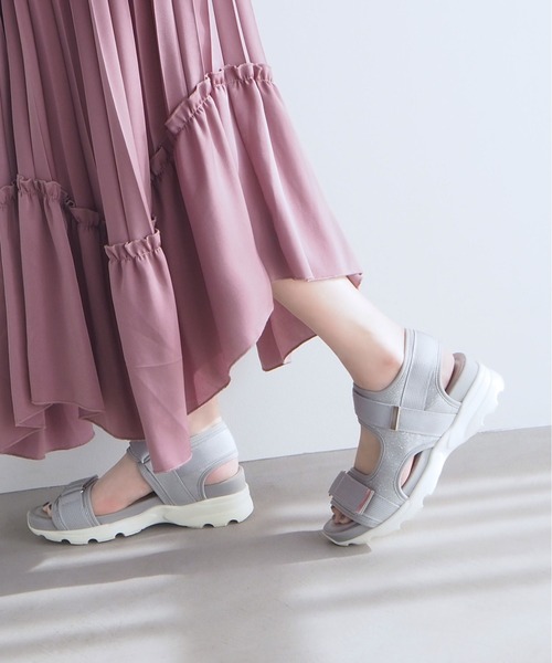 「enchanted」 フラットサンダル S シルバー レディース_画像7
